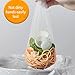 Kitchen Residue Filter Screen Holder with 50Pcs Disposable Strainer Nets Corner Sink Drain Strainer Filter for Kitchen Tool White