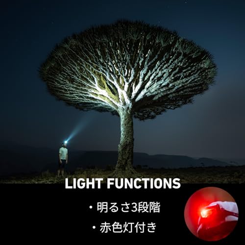 Ledlenser(レッドレンザー) led ヘッドライト 充電式 HF6R Core Red の商品画像 3