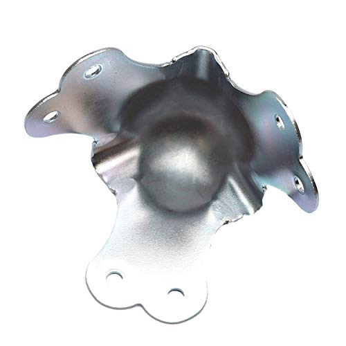 image for MIYAKO Set of 8 – 3” inches Chromed Ball Corners for Cabinets, Cas