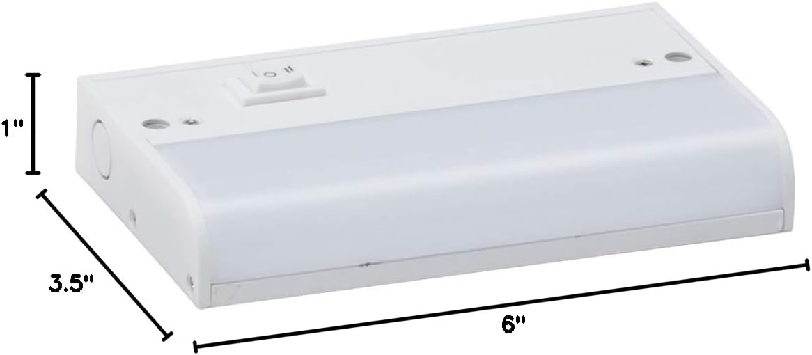 Maxim CounterMax MX-L-120-1K-Undercabinet 120 V LED Light-3.5 Inches Wide by 6.00 Inches Length