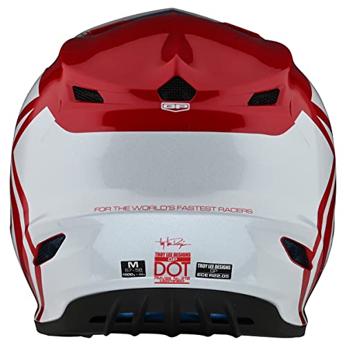 Troy Lee Designs Gp Overload Youth Motocross Helmet- Full Face Offroad Motocross Motorcycle Dirt Bike Atv Powersports Dual Sport Racing Helmet - Boys Girls Kids (Red/White, Lg) #TOP3