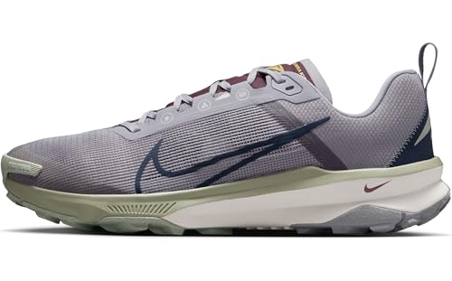 Nike Kiger 9 Traillaufschuh für Herren, Zapatillas para Carreras de montaña Hombre, Cement Grey Armory Navy Jade Horizon, 44 EU