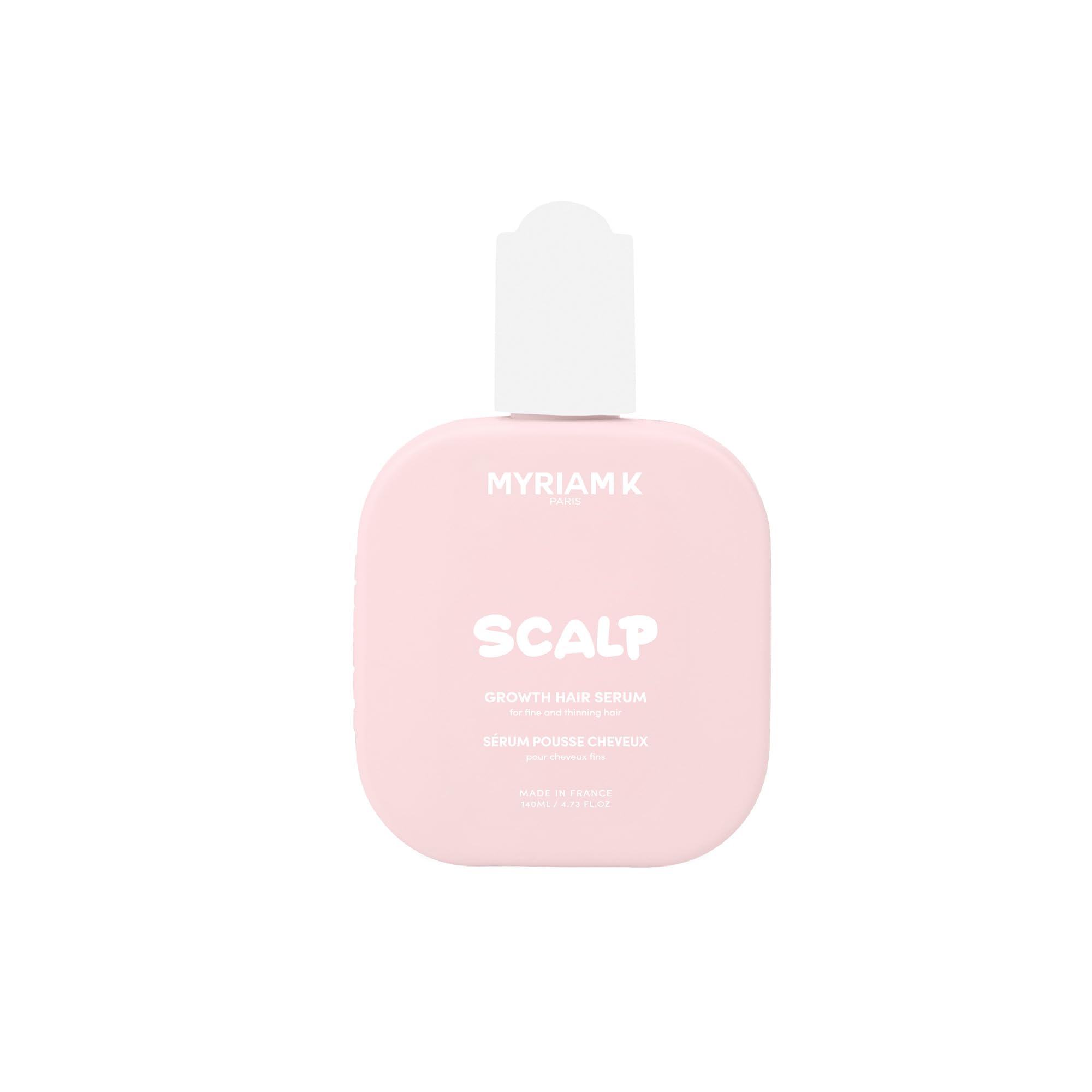 MYRIAM K PARIS – Sérum Pousse Cheveux 140ml – Scalp – Stimule la Croissance & Réduit la Chute – Complexe Actif aux 9 Plantes & Procapil – Pour Cheveux Clairsemés ou Affinés