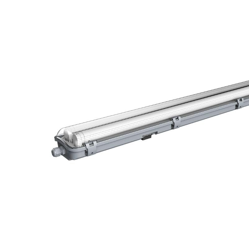 Kit de Réglette LED IP65 + 2 Tube Néon LED 120cm T8 18W - Unité/Blanc Neutre 4000K - 5500K