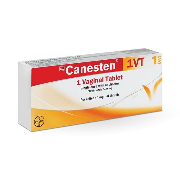 Canesten 500 mg Antifungal Vaginal Tablets with Applicator