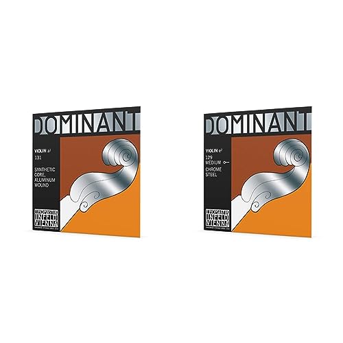 Cordes Thomastik Violon Dominant 4/4 jeu de cordes Mi acier La nylon