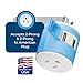 OREI Japan, Philippines Travel Plug Adapter- USA Inputs - Type A (U2U-6), Will work with Cell Phones, Camera, Laptop, Tablets, iPad, iPhone and More