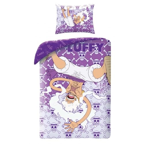 Halantex Juego de cama One Piece Monke