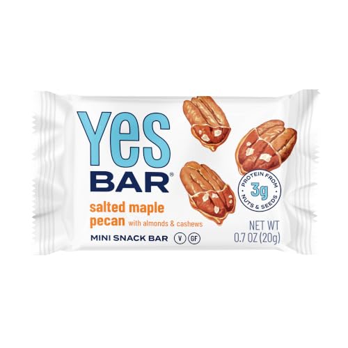 Image of YES Nut Bars - Healthy Snack Bar (Salted Maple Pecan, Minis 60 count)