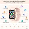 Gydom Smart Watch for Women Men Android & iPhone, Pink + White