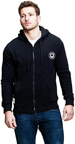 x Ace Cafe London Ton Up Zip Hoodie Black MENS