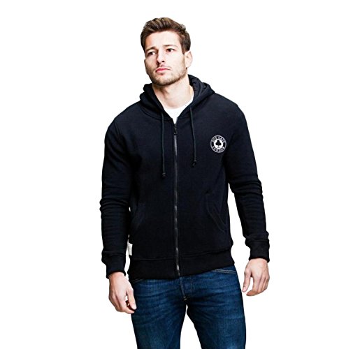 x Ace Cafe London Ton Up Zip Hoodie Black MENS