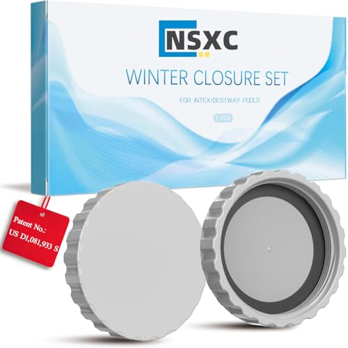Nsxc 2Pcs Winter Plug Set for Intex and Bestway Pools