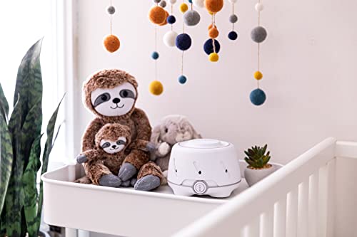 Yogasleep Dohm (White/Gray) The Original White Noise Machine, Relaxing Natural Sound from a Real Fan, Sleep Aid & Noise Cancelling For Adults & Baby, Office Privacy & Meditation, Baby Registry