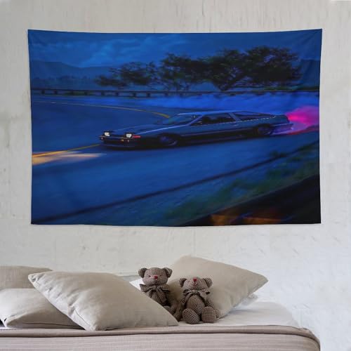 Tapisserie murale voiture de sport tenture chambre deco 150x230cm DCCCY
