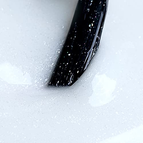NEONAIL Schwarz Glitzerlack UV Nagellack 7,2 ml MRS ALWAYS RIGHT UV LED 8431-7 – Bild 4