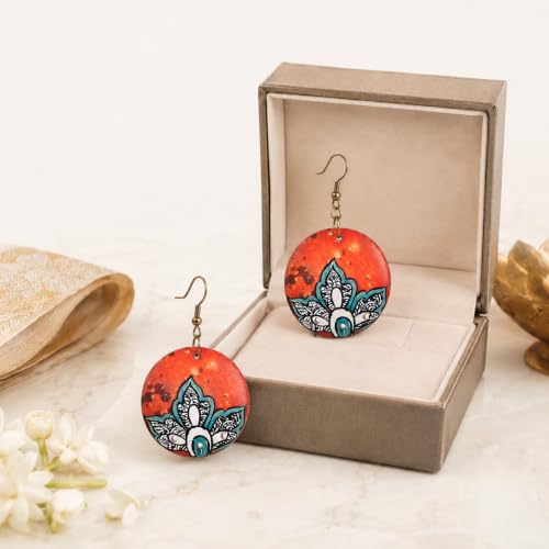 Image of Boho Ethnic Earrings Collection for Women - Colorful Tassel, Hoop, Stud, Drop, Chandelier & Huggie Styles Inspired by Festival Fashion