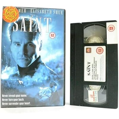 The Saint: Action/Adventure (1997) - Large Box - Val Kilmer/Elisabeth Shue - VHS