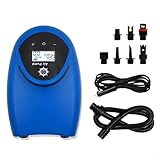 EXTRWORY 20 PSI Kayak Paddle Surf Bomba Eléctrica Compresor de Aire con Auto-Off Bomba de Aire Eléctrica para Tabla de Remo SUP (azul)