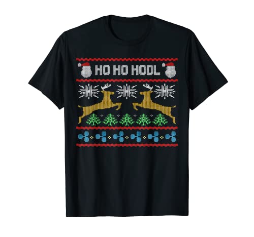 Ripple Ugly Christmas Shirt, camiseta HODL Cryptocurrency Xmas Camiseta