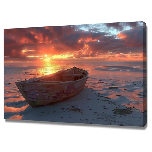 Peinture décoration paysage marin GFDJKHT grand tableau mural 50x70