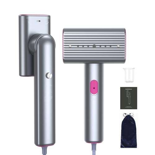 Ferro da Stiro Verticale, 2 In 1 Stiratrice Verticale, Stira Camicie, Vaporizzatori da Viaggio 1200w, Stiratore Verticale da Portatile mit Serbatoio dell'Acqua da 70 ml e Misurino