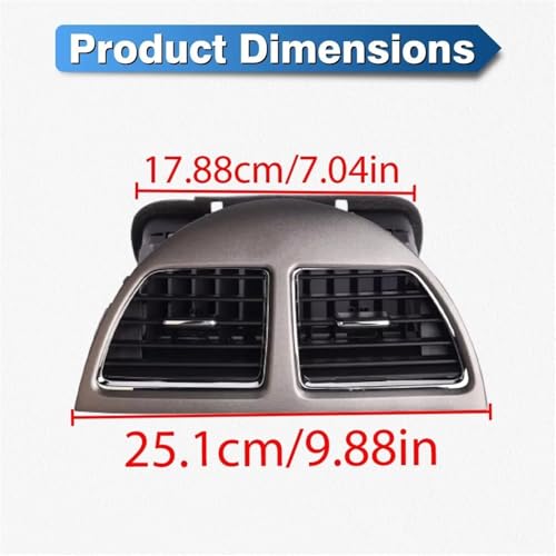 Panneau d'aération central Lexus ES350 finition haut de gamme chrome - 2