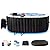 LILYPELLE 1-2 Person Inflatable Hot Tub, Portable Oval Blow Up Hot Tub with 100 Bubble Jets, Outdoor Spa Set Included Heater Pump, Filter and Side Table, 75" X 47" X 25"