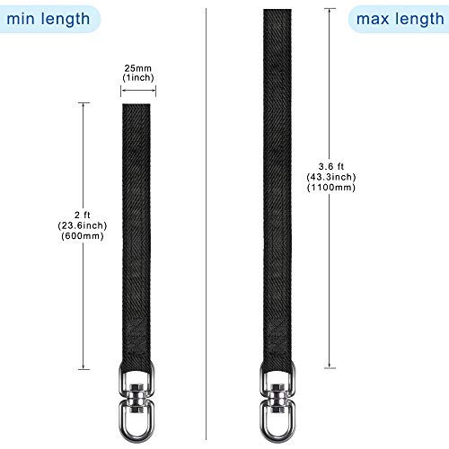 image for Dolibest Heavy Bag Hanger Strap,Heavy Bag Hanger Strap with Swivel and
