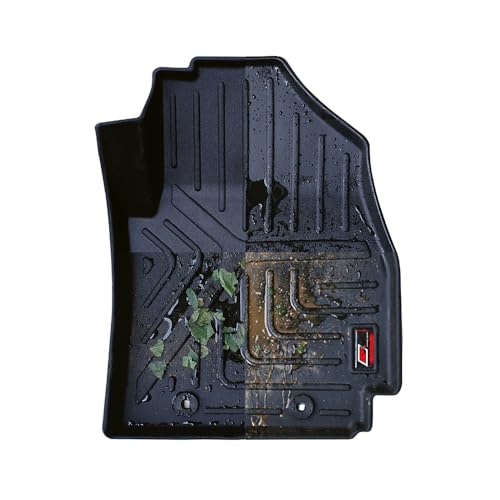 Image of GFX Automatic Car Floor Mats (After-Market) Premium Life Long Foot Mats Compatible with Magnite 2021 Onwards
