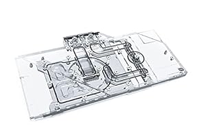 Alphacool Eisblock Aurora GPX-A GPU Water Block with Backplate, Radeon RX 6800/6800 XT Gaming X Trio, Plexi