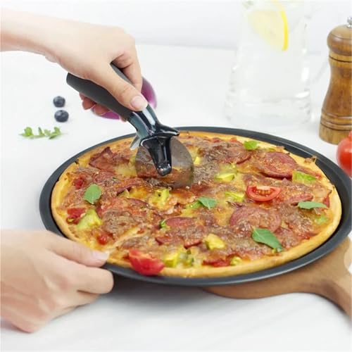 Plaque pizza perforée 2 pièces avec trous antiadhésifs