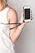 Crossbody iPhone case for Apple 5 / 5S - Black - Purse - Wearable Cell Phone Case