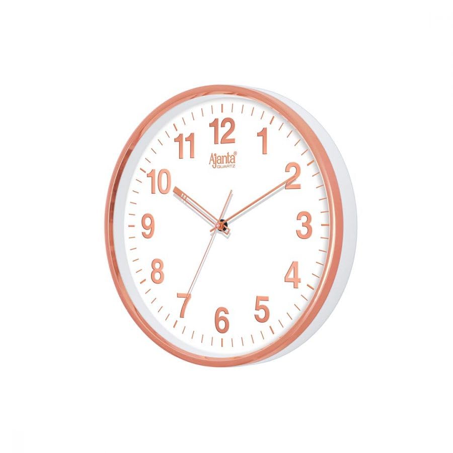 Image of Ajanta - Designer Clock - 1137 - Copper