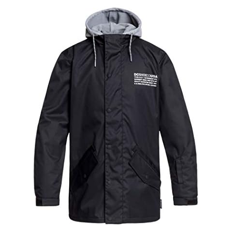 DC Union Men's Black Snow Jacket Cover