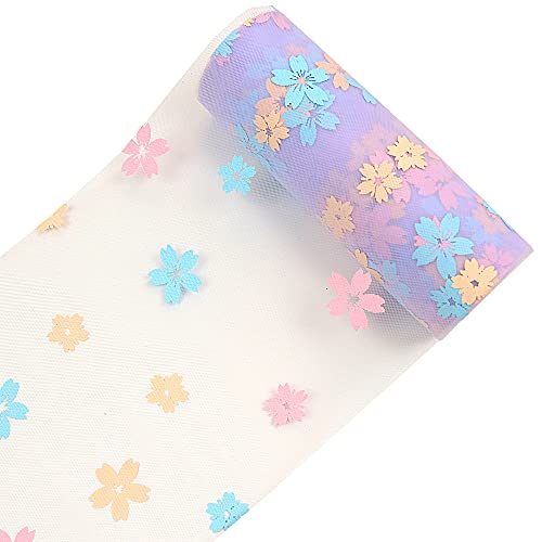 Premium Purple Tulle Rolls - 6 Inch x 10 Yards Sparkling Tulle Fabric for Weddings, DIY Crafts, and Party Decorations 3 Premium Purple Tulle Rolls - 6 Inch x 10 Yards Sparkling Tulle Fabric for Weddings, DIY Crafts, and Party Decorations - Image 2