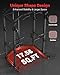 GarveeLife Power Cage, Multi-Functional Power Racks for Home Gym with Cable Crossover System, 1600 LBS Weight Capacity Fitness Squat Rack for Strength Workout with Training Attachment, Black