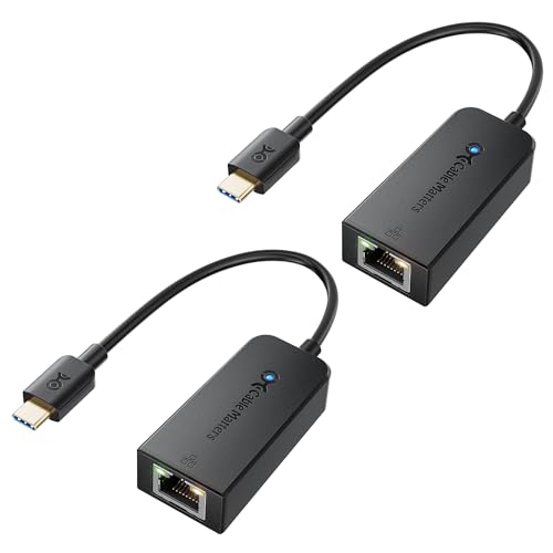 Adaptateur USB C vers Ethernet pour Résoudre le Wi-Fi Instable sur MacBook Lot de 2 Cable Matters