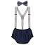 Navy + Grey