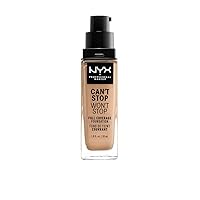 Vista 7 de NYX Professional Makeup Can't Stop Won't Stop - Cepillo para base de maquillaje