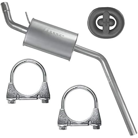 Mitteltopf Auspuff Mittelschalldämpfer für VW Transporter T4 IV SWB, LWB 2.5 TDI Cover