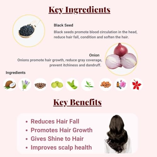 Image of Red Onion Shampoo And Conditioner Combo | Shampoo And Conditioner Combo For Women And Men | Shampoo And Conditioner Combo For Hair