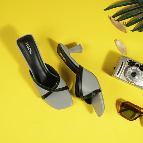 Image of Mochi Women's Stylish Kitten Heel Slides