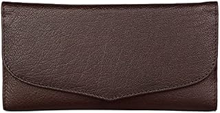J. Wilson London Ladies RFID Safe Designer Soft Leather Purse Card Women Clutch Wallet with Zip Pocket Gift Boxed (Black)
