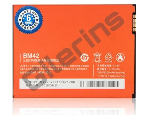 Image of Original BM42 Battery for Redmi Note 3G /4G Note Battery with 6 Month Warranty****(SEPHY65)