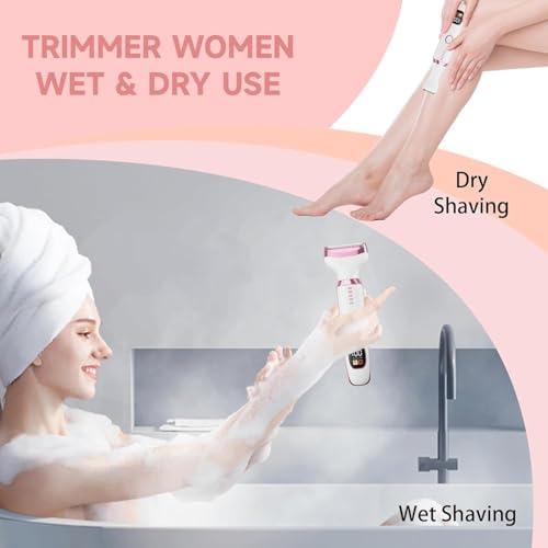 Image of Bikini trimmers for women 5-in-1 Trimmer Bikini Trimmer for Women |MultipurposeTrimmer (White)