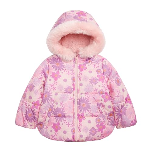 Carter's Toddler & Little Girls' Insulated 2-Piece Print Snowsuit Bib Snow Pant Set2