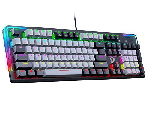 DAREU EK815 Mechanical Gaming Keyboard, Rainbow...