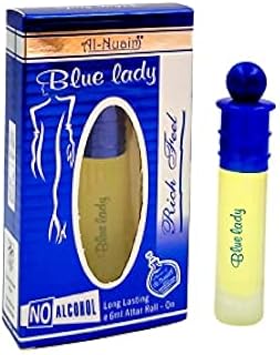 Al Nuaim Blue Lady Attar Roll On Alcohol Free 6ml