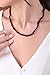 Amberistan Amber Necklace for Women - HandMade Baltic Jewelry for Adult - 18 inch - 100% Genuine (Dark Cherry)